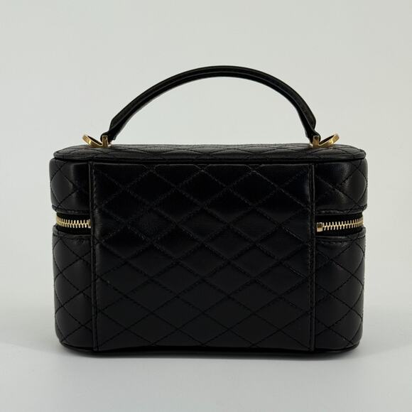 Saint Laurent Vanity Bag Handbag Shoulder Bag 2 Way Gaby Mini Lambskin Designer - Picture 5 of 16